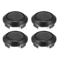 thumbnail image 1 of 4uds 61mm 64mm Rueda Centro Cubo Tapas Tapacubos Cubiertas Universal Negro, 1 of 1