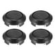 thumbnail image 1 of 4uds 61mm 64mm Rueda Centro Cubo Tapas Tapacubos Cubiertas Universal Negro, 1 of 1