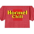 thumbnail image 2 of Hormel Chili Vintage Logo Crew Neck Short Sleeve Red Heather Women's T-shirt-Medium, 2 of 5