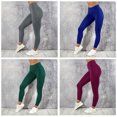 thumbnail image 2 of Pantalones de yoga para mujer Deporte elástico Fleece delgado Capris delgados Pantalones de secado r Abanopi Pantalones de yoga, 2 of 5