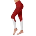 thumbnail image 2 of Mallas Termicas Gibobby de Navidad para mujer con estampado navideño rojo S, 2 of 5