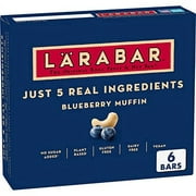 Larabar Bluberry Muffin, Gluten Free Vegan Fruit & Nut Bars, 6 ct