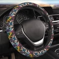 thumbnail image 5 of Naloa Colorful Pug Elastic Steering Wheel Cover, Auto Steering Wheel Cover – 15 Inch, Fit Suvs,Vans Cars,Trucks, 5 of 6