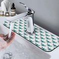 thumbnail image 7 of Logiee Cartoon Shark Print Kitchen Sink Splash Guard Faucet Mat for Splash Guard Behind Faucet Drip Catcher for Kitchen,Bathroom,Sink Mat,Dish Drying Mat,Bathroom-15" X 5.5", 7 of 7