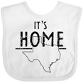 thumbnail image 3 of Inktastic Its Home- State of Texas Outline Distressed Text Boys or Girls Baby Bib, 3 of 4