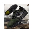 thumbnail image 3 of LUXUR Espadrilles de Randonnée pour Hommes Respirantes Chaussures de Randonnée à Tige Basse Chaussure de Gué Légère Espadrille Décontractée Espadrilles pour Hommes Vert 7, 3 of 6