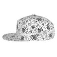 thumbnail image 3 of Fotbe Hand Drawn Snake Flat Bill Visor Cap Classic Snapback Hat Polyester Foam Trucker Hat Trucker Cap Adjustable Baseball Cap, 3 of 9