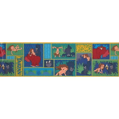 retro art tarzan with