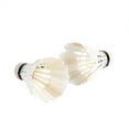 thumbnail image 1 of New 12 Pcs White Badminton Ball Shuttlecocks Sport Training Game, 1 of 8