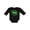 AB-Black, variant on Inktastic Give Peas a Chance. Boys or Girls Long Sleeve Baby Bodysuit