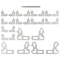 thumbnail image 4 of 26 Pc Radius Gauge Set 0.010 to 0.500Inch Gauges with Holder, 3602-5025 Radius Measuring Tool, 4 of 5