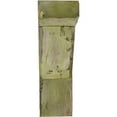 thumbnail image 2 of Ekena Millwork 3 1/2"W x 8"D x 10"H Vintage Farmhouse Bracket, Barnwood Decor Collection, Restoration Green, 2 of 8