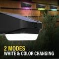 thumbnail image 3 of Solar Fence Light Color Changing Lights Solar Outdoor Light, 3 of 6