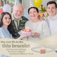 thumbnail image 4 of 60th Birthday Gifts for Women Silver Ring Bracelet Birthday Gifts for Mom Daughter Grandma Sister Friends Coworker, 4 of 7