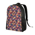 thumbnail image 2 of Fotbe Skull colorful daisy Travel Laptop Backpack, Business Slim Sturdy Laptops Backpack, Water Resistant College School Computer Bag Gift for Men & Women Fits 15.6 Inch Notebook, 2 of 8