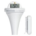 thumbnail image 4 of Floating Pool Thermometer Set Outdoor Pool Temperature Sensor Indoor Humidity Monitor Water and Air Temp Readings, 4 of 8