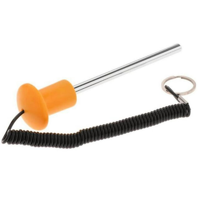 jinwen Goupille de Poids Accessoires Multifonctions en Acier Inoxydable Orange 8x125mm