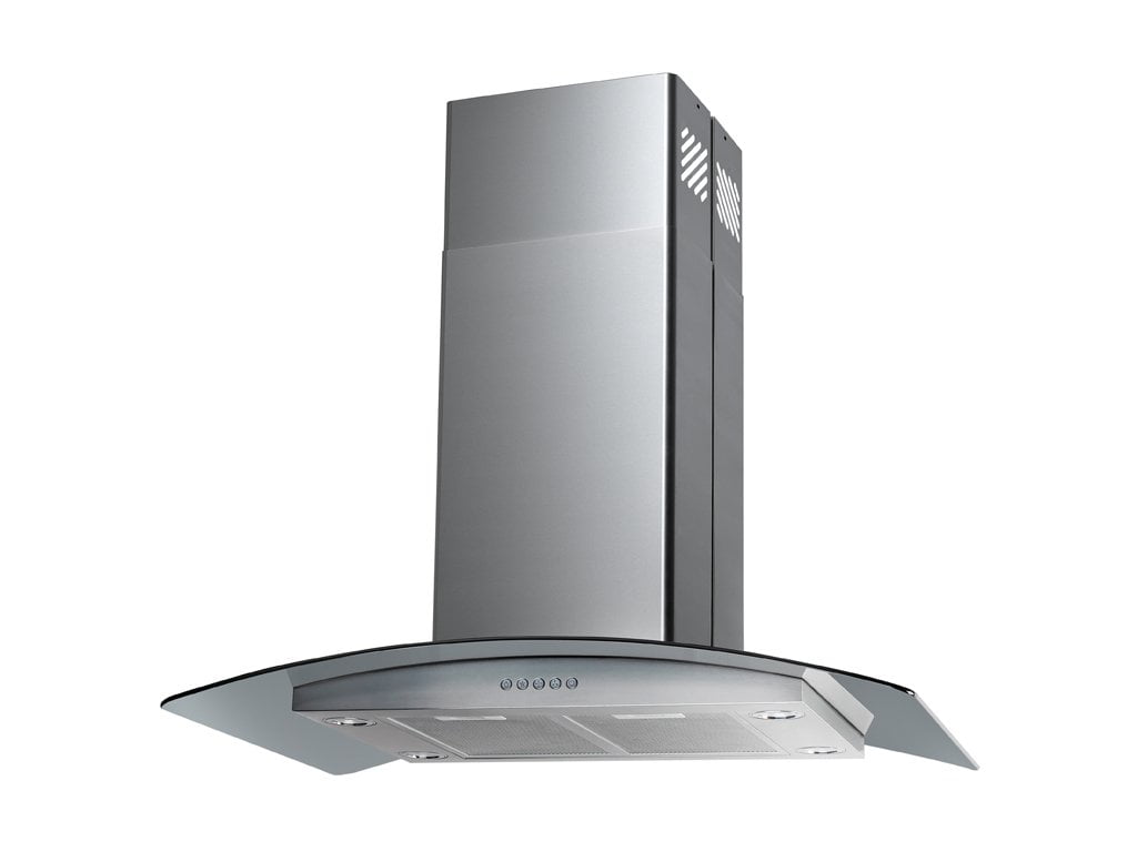 Blue Ocean 36" 900 CFM Stainless Steel Island Mount Kitchen Range Hood