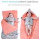 thumbnail image 4 of Manta envolvente para bebé, saco de dormir con capucha de algodón, saco de dormir, manta para cochec Insular Manta Swaddle, 4 of 7