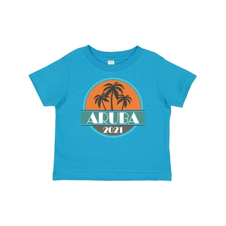 

Inktastic Aruba 2021 Vacation Trip Souvenir Gift Baby Boy or Baby Girl T-Shirt