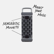 Turtlebox Ranger Li-Ion Battery-Powered Ultra-Portable Speaker, Gray