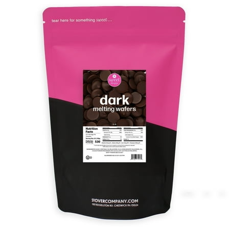 Sweet Shoppe Dark Chocolate Flavored Melting Wafers, 5 lbs