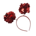 thumbnail image 2 of BELOVING Bandeau de la Saint-Valentin Adorable pour Mascarade Halloween Performance sur Scène Rouge, 2 of 9