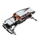 thumbnail image 3 of Marco de chasis ensamblado de coche RC Piezas de marco de coche RC de aleación de aluminio con ruedas para coche Axial SCX24 1/24 RC Plata, 3 of 10