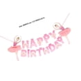 thumbnail image 2 of BEADCEST De Fiesta Con Banner Rosa Y De Bailarina Para Cumpleaños, 2 of 8