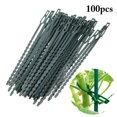 thumbnail image 2 of Coofit 100 Pcs Attaches de Câble Ajustables Réutilisables pour Plantes, Attaches Torsadées, Attaches à Glissière pour Jardin, 2 of 10