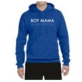 thumbnail image 2 of Boy Mama All Day Everyday Mom Son Gift | Mens Mother's Day Hooded Sweatshirt Graphic Hoodie, Royal, Large, 2 of 4