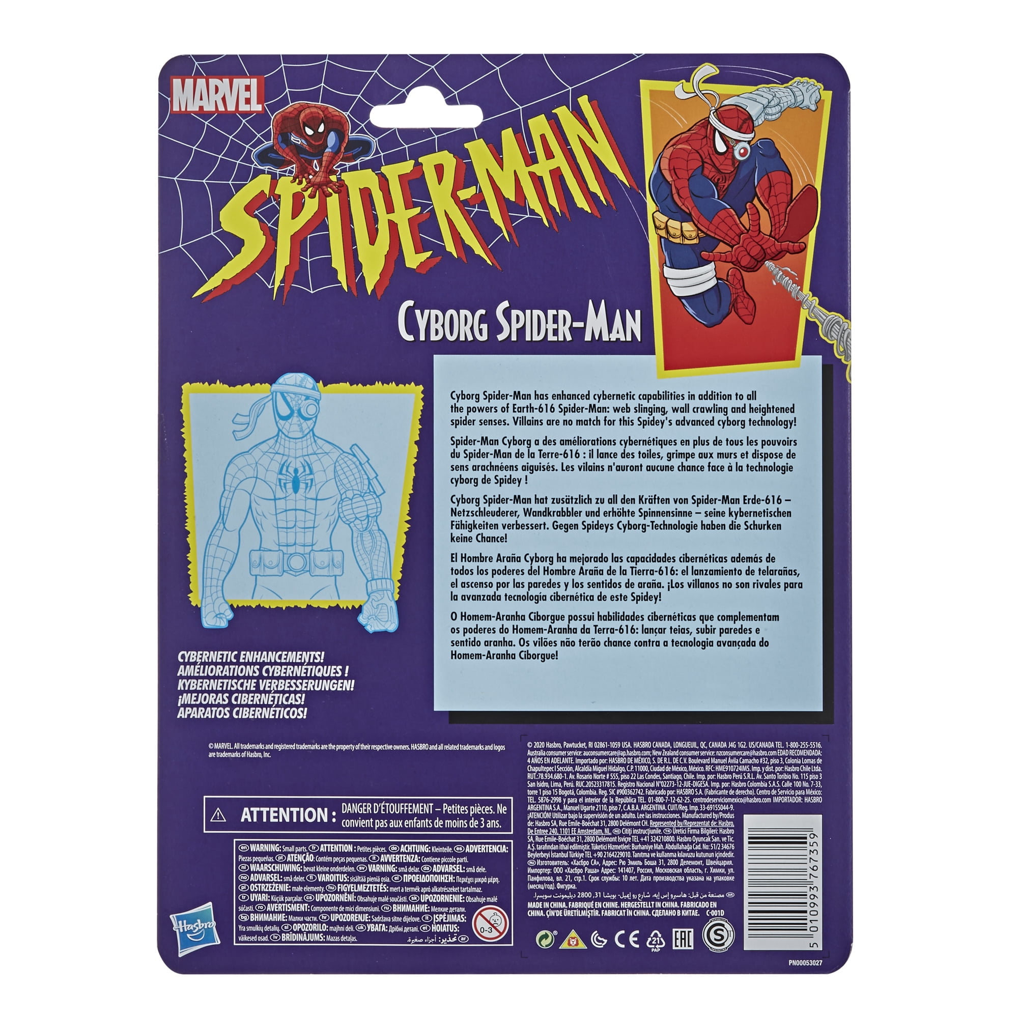 Hasbro Marvel Legends 6-Inch Cyborg Spider-Man