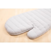 Mainstays Oven Mitt, Gray, 7” x 12.5”, 100% Cotton Shell 100% Polyester Fill
