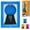 Blue, variant on Candy Dispenser, Rare Vintage the Handy Candy Frame - Hanging Candies Machine Art, Mini Wall Mount Gumball Machine, Snack Spinner Picture Frame Display, Hang on Wall or Stand on Table