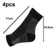 thumbnail image 2 of Calcetines de compresión para soporte de tobillo/talón, alivia el dolor de arco y reduce la hinchazón del pie, 2 uds., 2 of 4