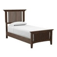thumbnail image 4 of OSP Home Furnishings Modern Mission Queen Bed Set 3/CTN in Vintage Oak Finish, 4 of 5