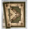 thumbnail image 3 of United Weavers Drachma Patras Traditional Medallion Area Rug, Green, 7'10" x 7'10", 3 of 5