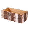 thumbnail image 2 of Maceta rectangular, maceta de madera, contenedor de plantas, maceta para plantas al aire libre, maceta de flores, maceta vintage para decoración de Cola Maceta de época, 2 of 8