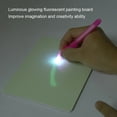 thumbnail image 3 of Tablero De Pintura, Interesante Tablero Fluorescente Reutilizable Con Tablero Hueco Para Bolígrafo Para Mejorar La Imaginación Y La Capacidad Creativa De Los Niños, 3 of 7