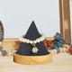 thumbnail image 2 of En la foto Estante de almacenamiento, bandeja organizadora para joyería, soporte para pulsera con forma de cono de madera, para pulsera, pulsera, reloj, tiendas minoristas que venden Gris oscuro Fernando Soporte de exhibición de joyería, 2 of 8