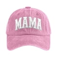thumbnail image 2 of Funny Dad Mom Mini Matching Family Hat, Adjustable Embroidered Parent-Child Baseball Cap Pink One Size, 2 of 3