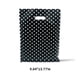thumbnail image 2 of Bolsa de almacenamiento portátil de 50 piezas con asas, bolsas de compras para recuerdo de fiesta, bolsa de ropa para aperitivos para viajes en Almacenamiento y organización del hogar Negro 25x35cm Inteprter HA075227-04, 2 of 6