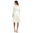 thumbnail image 3 of Vestido bordado tipo eyelet Roman Fashion /Juvenil, 111 (Beige) beige G, 3 of 4