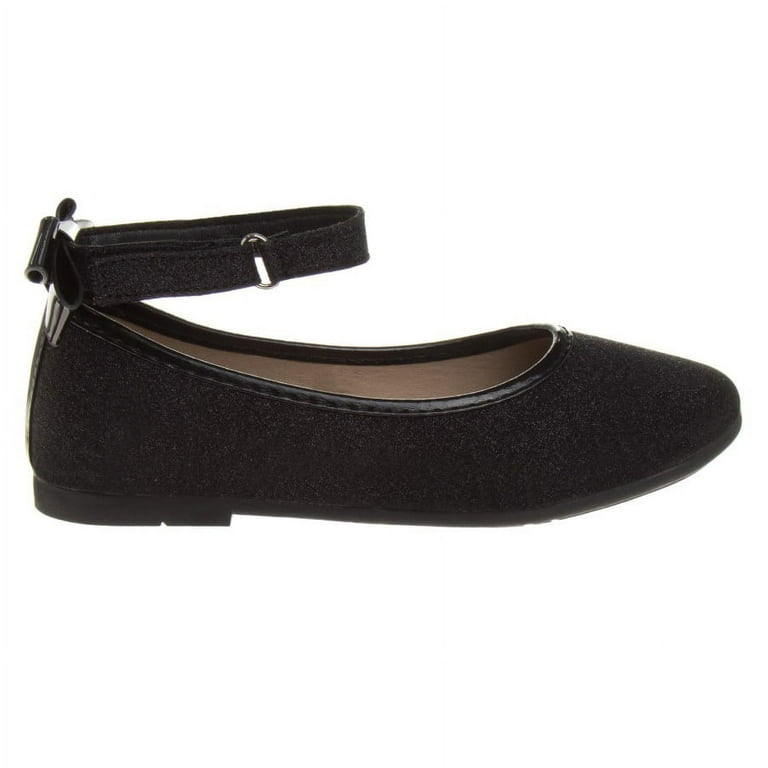Kensie Girl Little Kids Ballerina Flats Black 2 Walmart