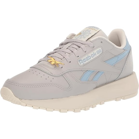 Reebok Women's Classic Leather SP Shoes, Steely Fog/Gable Grey/Chalk, 11