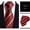 WT22, variant on Elegantly Structured Men's Classic Tie Single Pack, Utilizing a Premium Silk Polyester Material and a Defined Woven Jacquard Stripe Pattern for a Sharp Business Image