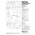 thumbnail image 2 of Delta Trinsic Monitor 17 Series Tub & Shower Trim - Less Shower Head, Chrome, 2 of 2