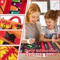 thumbnail image 1 of Busy Board Sensory Toys For Autism Learning Activities Motor Skills Travel Toy, 1 of 8