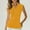 Yellow, variant on Tawop Women Shirts Womens Tee Shirts Summer Tank Sports Zipper Mesh Athletic Baseball Polo Brown L(Us:8)