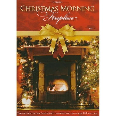 Christmas Morning Fireplace (Widescreen)